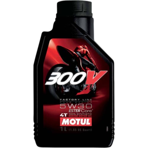 MOTUL 300V 5W-40 4T 100% Synthetic 1L Engine Oil