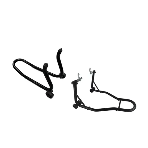 طقم حوامل سباق الدراجات النارية للدراجات النارية – أسود