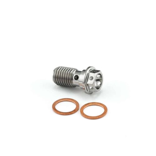 Titanium Banjo Bolt Rear Brake Master Cylinder