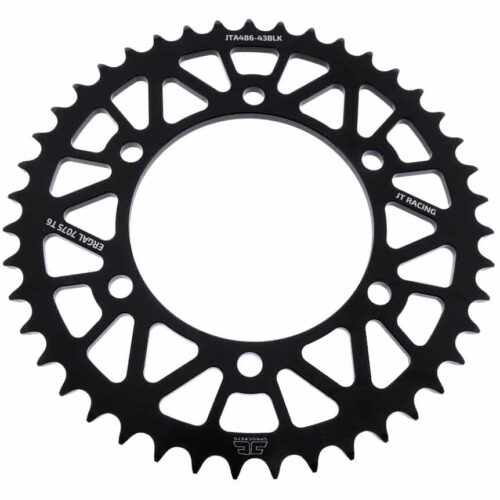 JT Aluminum Sprocket GSXR 1000 2017+ Black 520 42T 43T